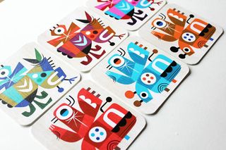 inky goodness beermat characters
