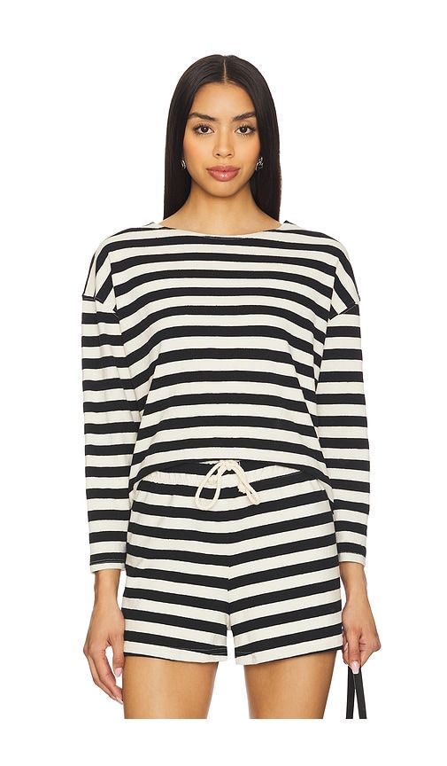 Taylor Striped Long Sleeve Top
