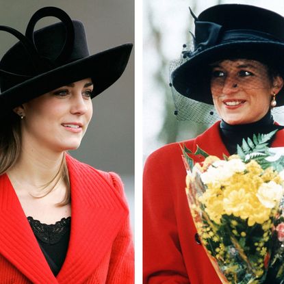 Kate Middleton And Diana Princess Of Wales