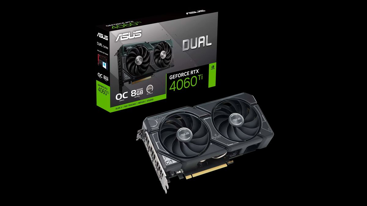 Dual GeForce RTX 4060 Ti OC Edition 8GB GDDR