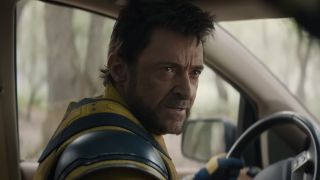 Hugh Jackman is back as Wolverine in Deadpool 3, and he's finally rocking the yellow suit and mask. 