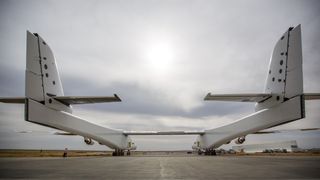 Six 747 engines will lift the Stratolaunch off the ground.