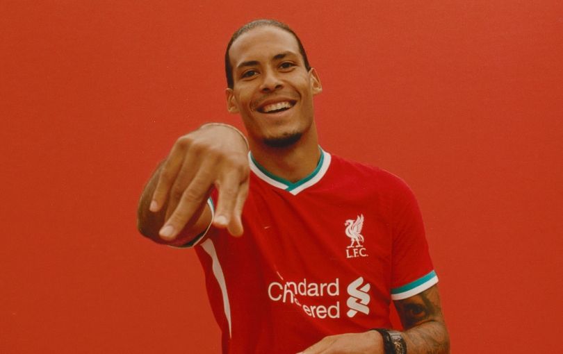 New Liverpool shirt kit 2020/21 Virgil Van Dijk