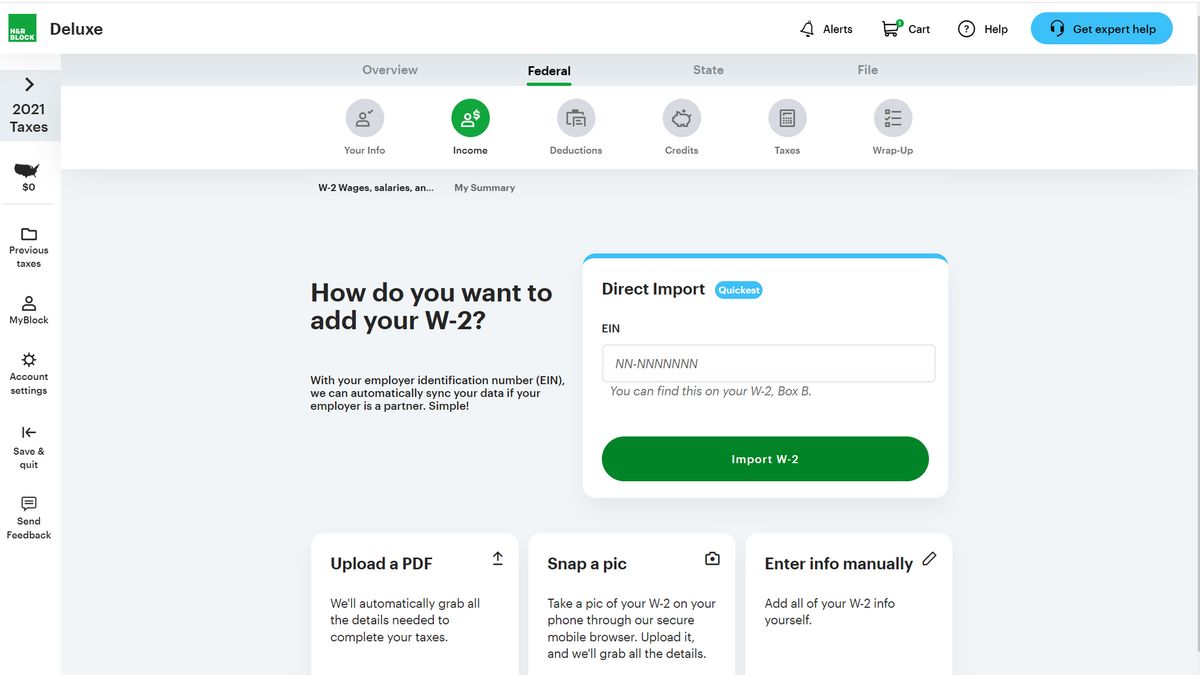 H&R Block Deluxe 2023 review (tax year 2022) Friendly, colorful