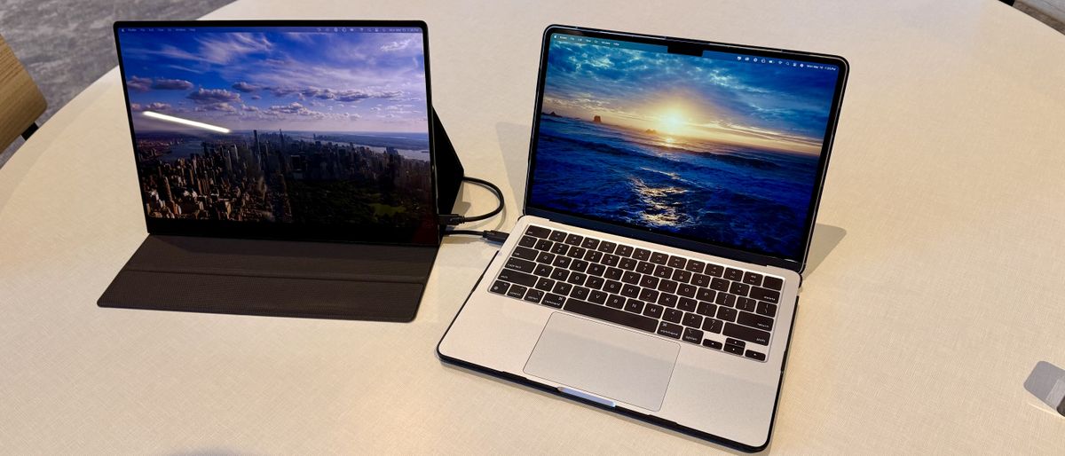 I reviewed this paper-thin portable monitor - and I still can't believe it sports a 16:10 3K OLED panel