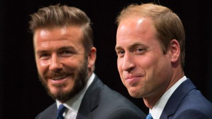 David Beckham, Prince William