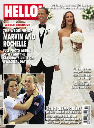 Saturdays' Rochelle and JLS star Marvin marry