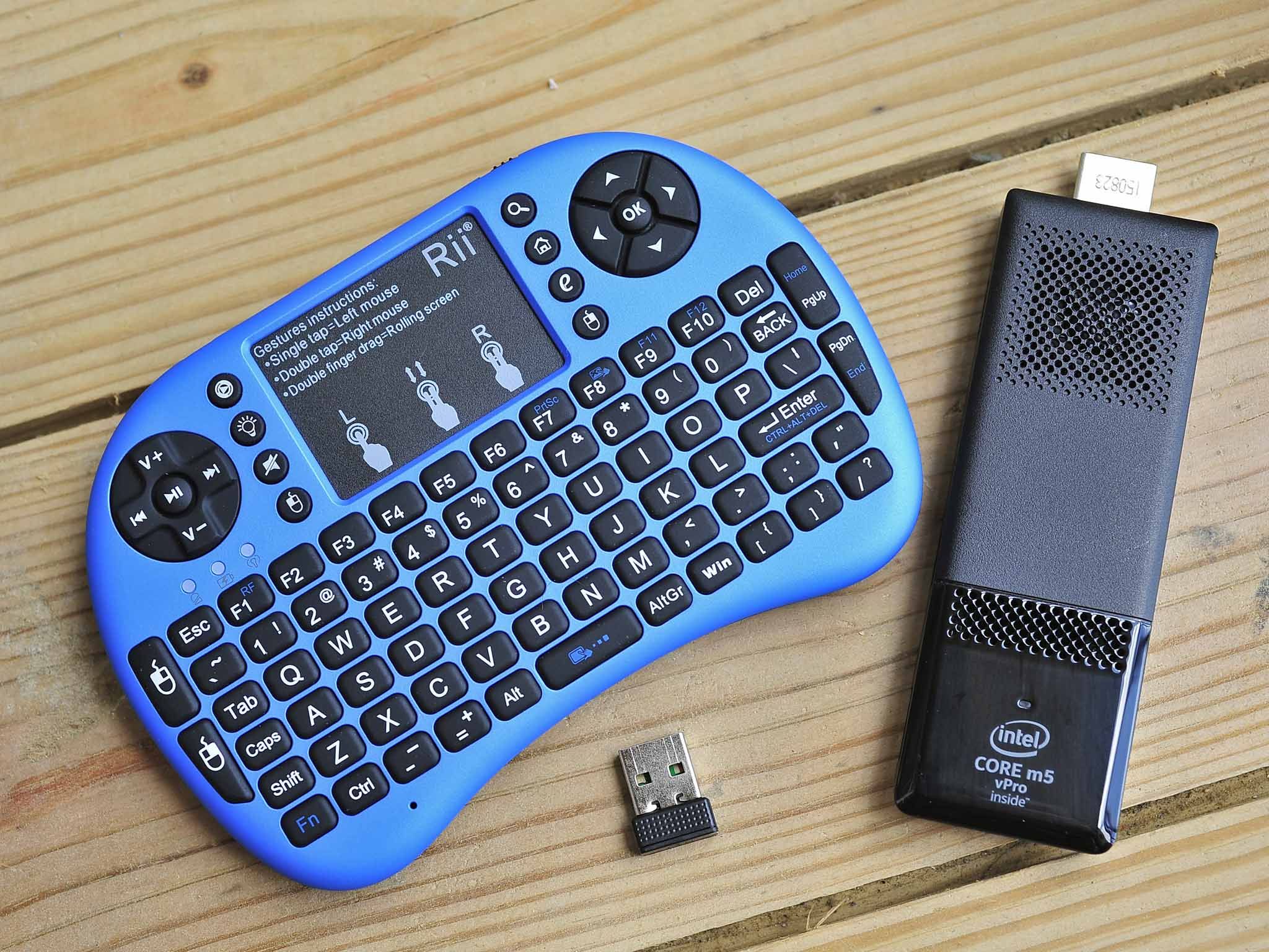Rii I8+ Mini Wireless Backlit Touchpad Keyboard - For PC, TV, Laptop, Media Box