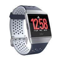 Fitbit Ionic fitness smartwatch (GPS), Adidas Edition (Ink Blue/Ice Grey)  | Sale price £194.99 | Was £279.99 | Save £85 (30%)