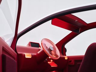 Renault Twingo x Sabine Marcelis red interior