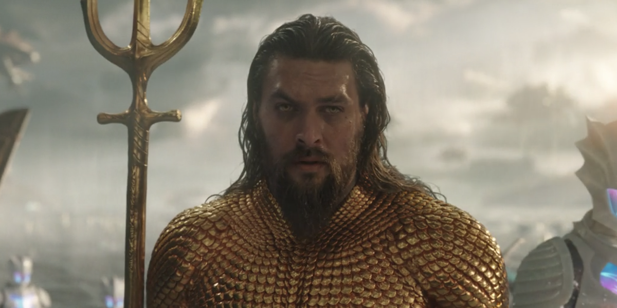 Jason Momoa in Aquaman