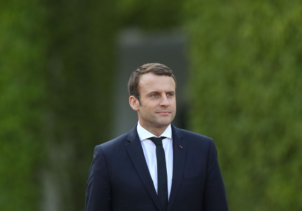 French President Emmanuel Macron.