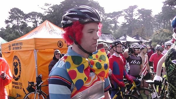 The guys who raced were mostly clowns.