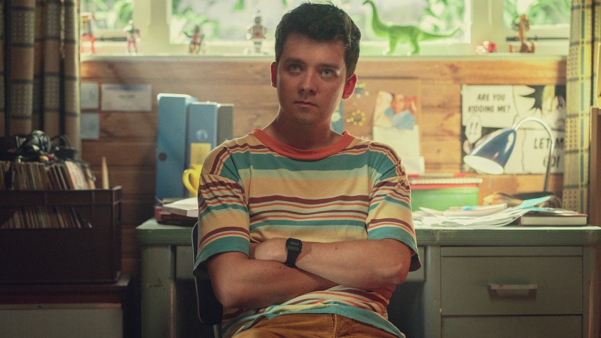 Sex Education Season 4. Asa Butterfield as Otis Milburn in Sex Education Season 4. Cr. Samuel Taylor/Netflix © 2022