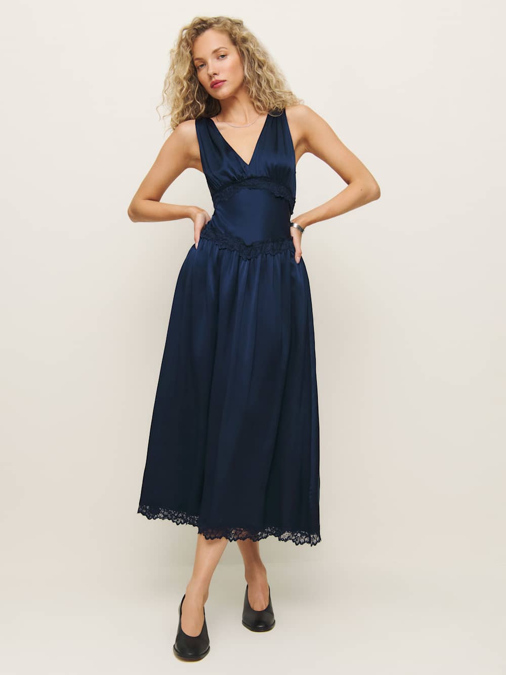 Stasia Silk Dress