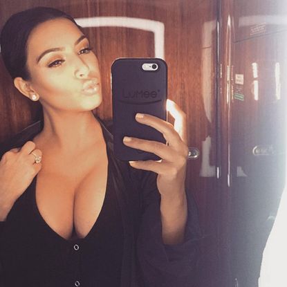 Kim Kardashian selfie