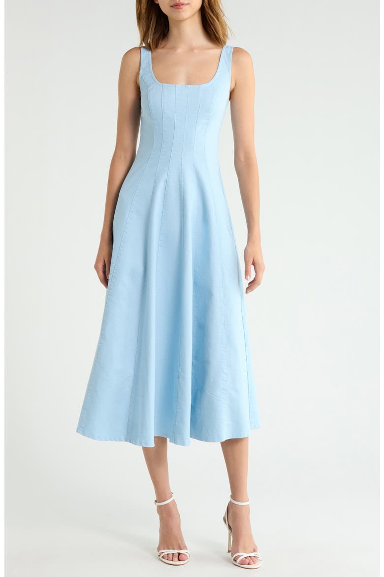 Una Fit &amp;amp; Flare Midi Dress