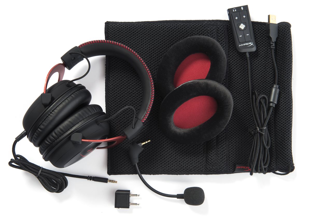 HX Cloud II RED accessories