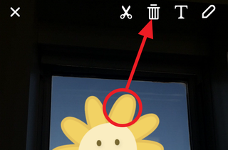 How to use Snapchat - deleting objects