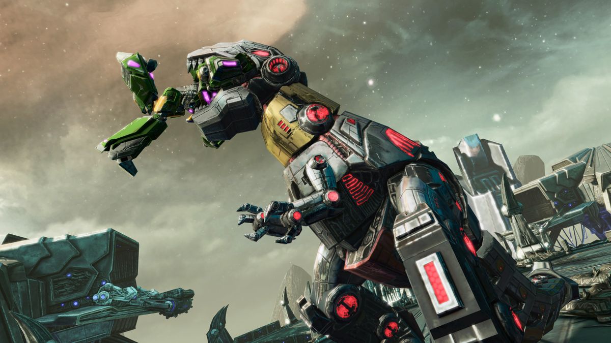 Transformers Fall of Cybertron Meet the Dinobots in new behind the