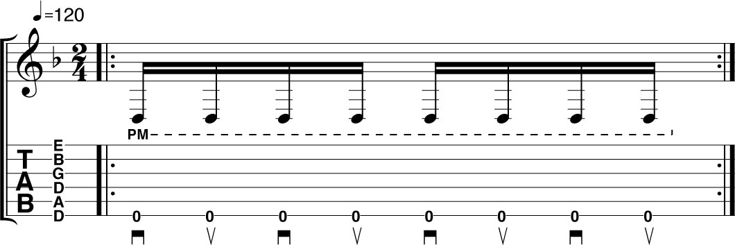Kick drum pattern 1