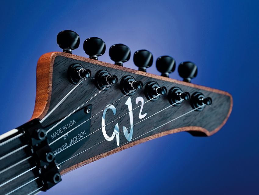 A reverse headstock is an option.