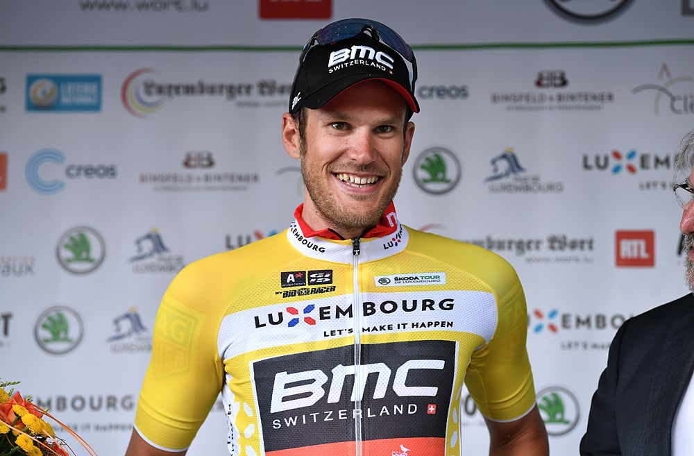 Jempy Drucker (BMC) in the race lead