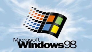 Windows 98 booting up