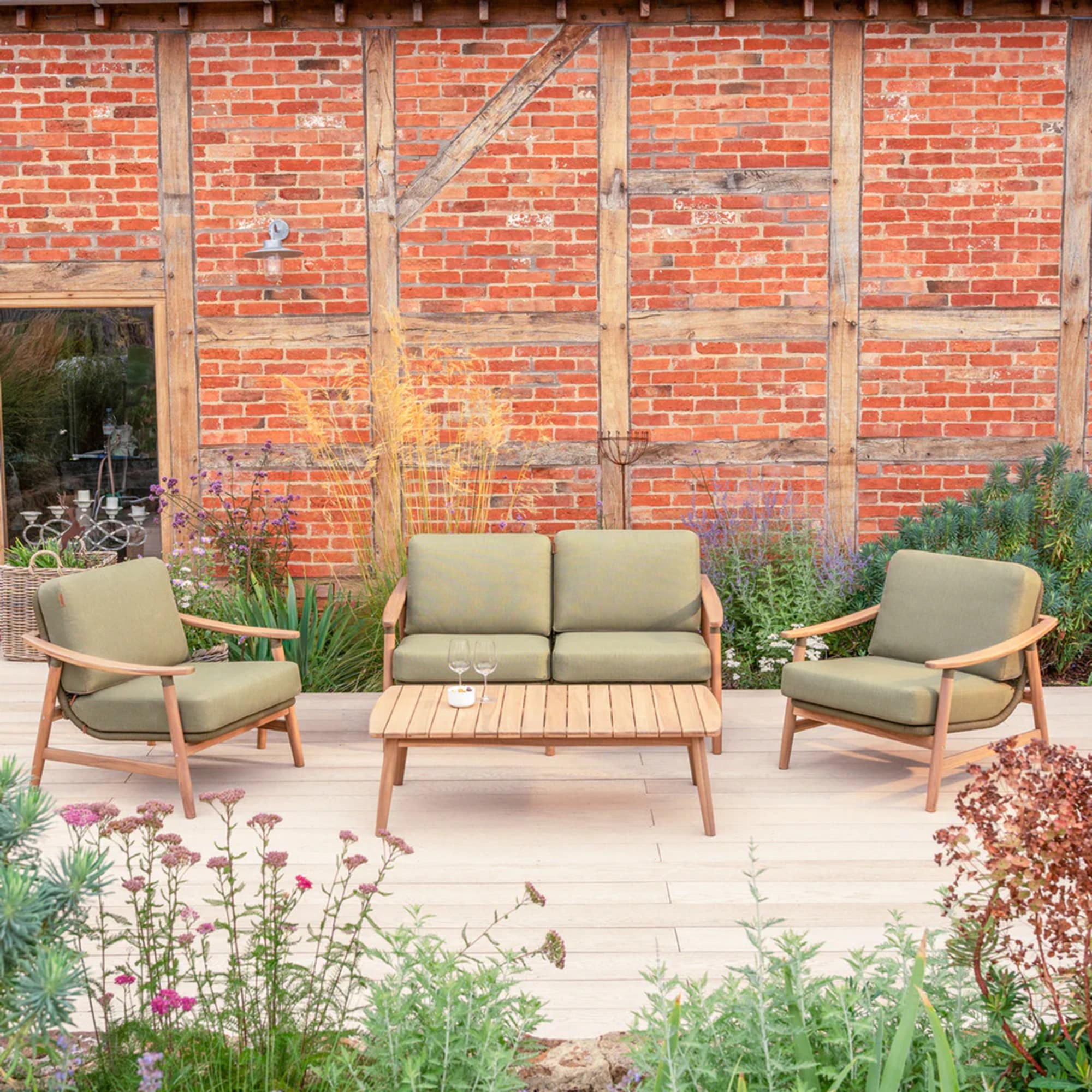 Kettler Meadow 4 Seat Lounge Set