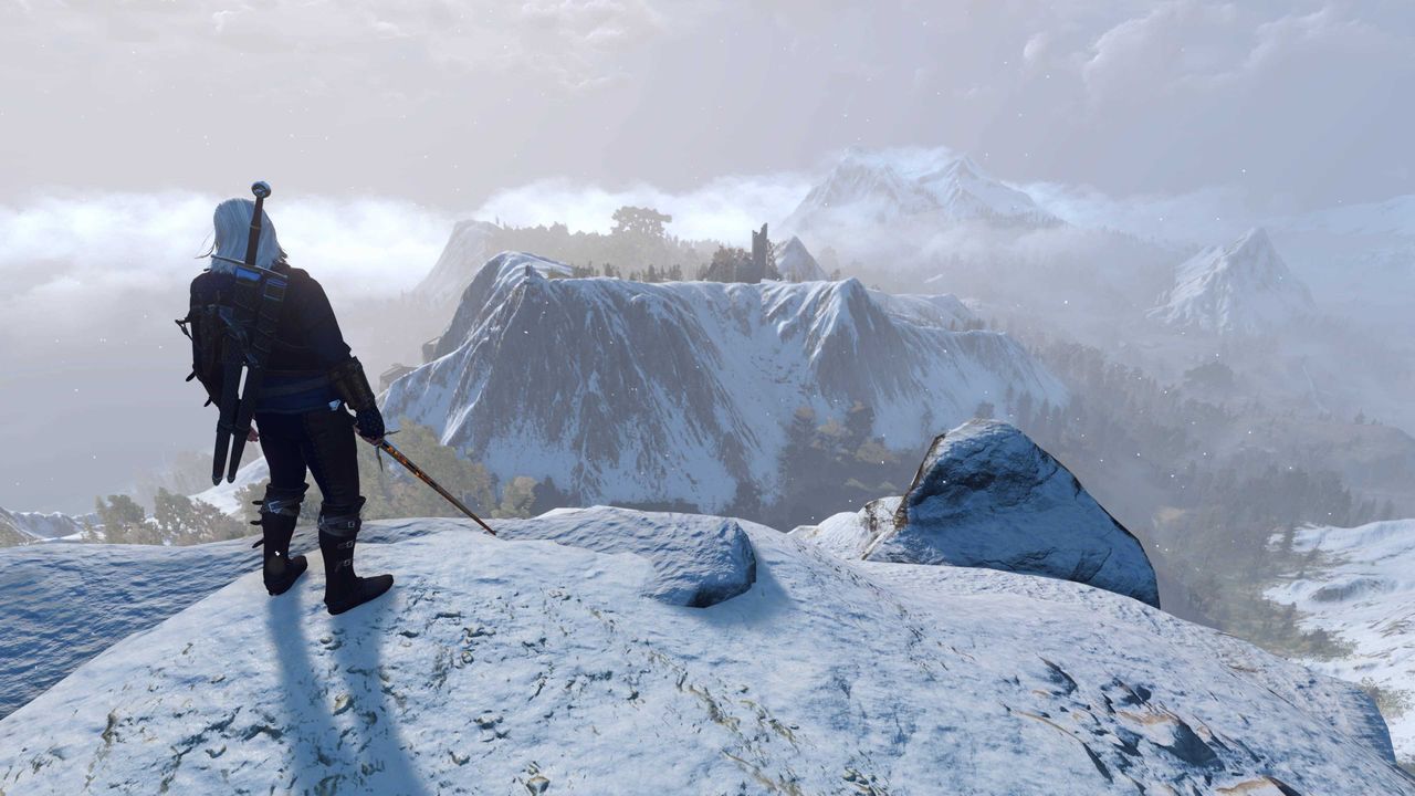 Screenshot of The Witcher 3: Wild Hunt on Xbox Series X.