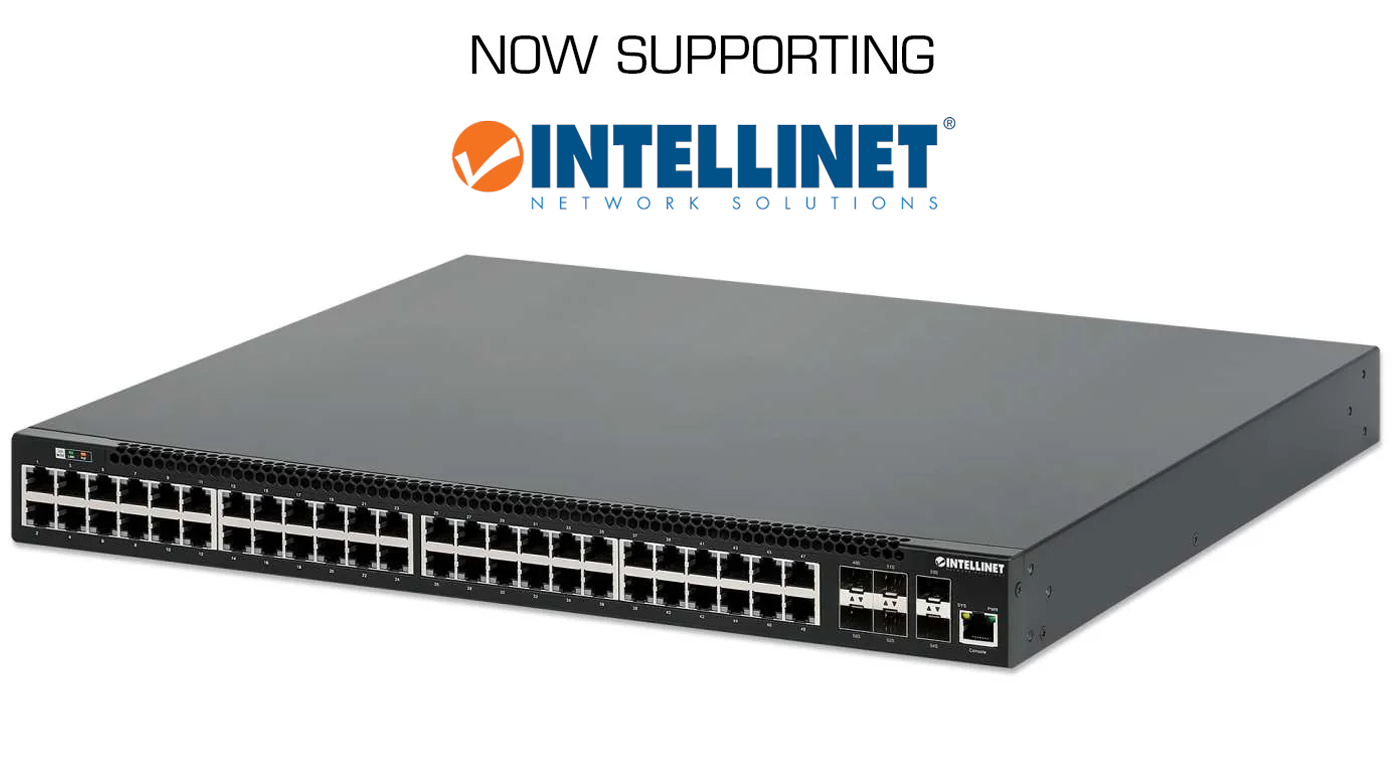 Just Add Power AMP Software Now Supports Intellinet 54-Port L3 shown here. 