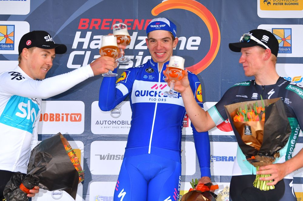 Cheers for the Handzame Classic podium
