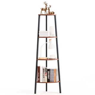 A tall bookshelf