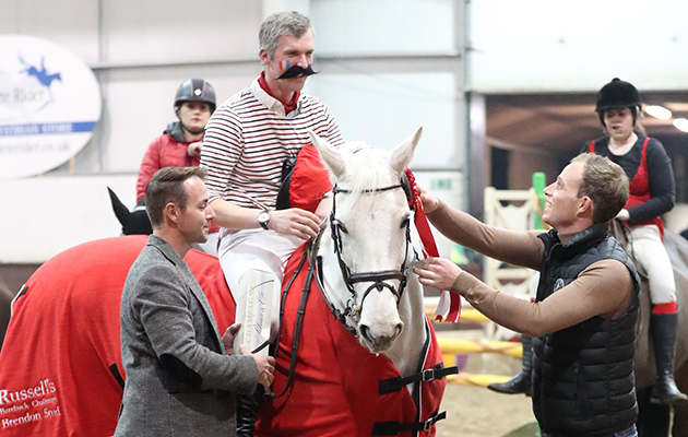 There’s no missing winner Dan Delsart’s ‘tache. What else would you expect from a French showjumper?