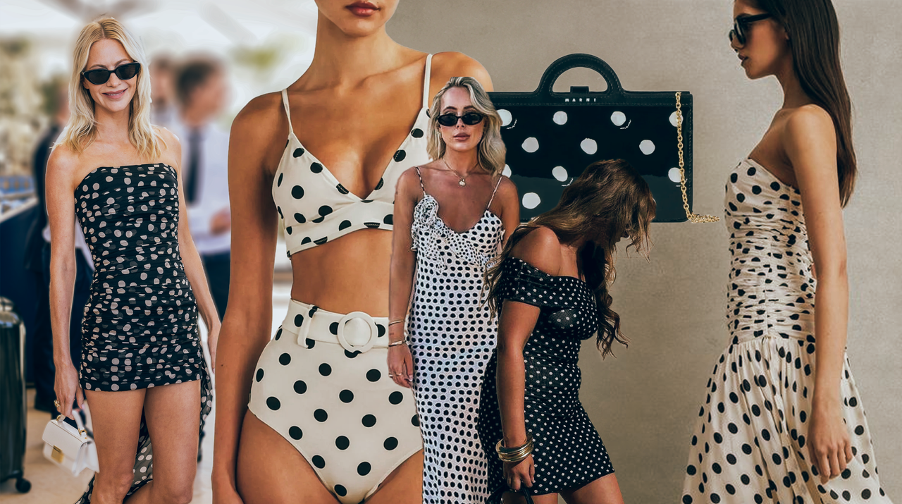 Polka dot stylish Summer looks