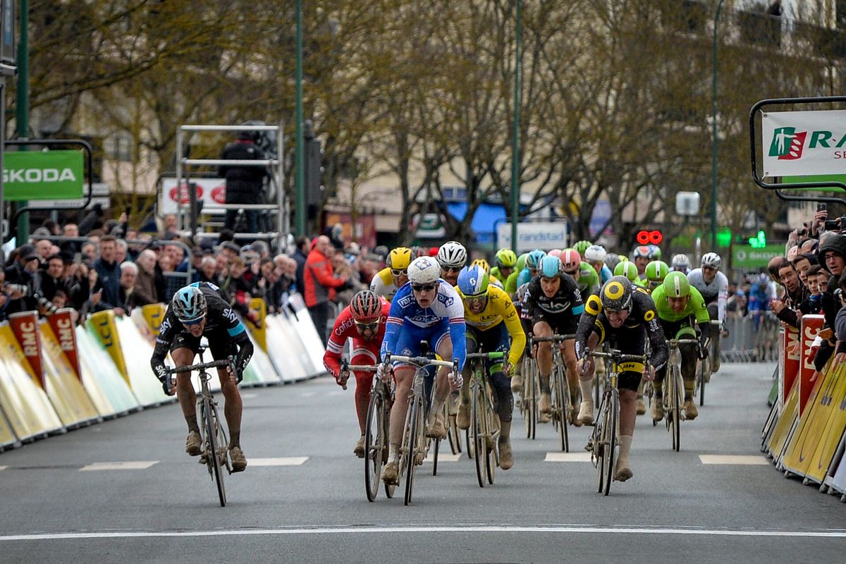 The final sprint for victory