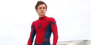 Spider-Man with his mask off in Homecoming