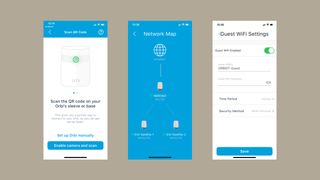 Netgear Orbi Quad-Band WiFi 6E app screenshot