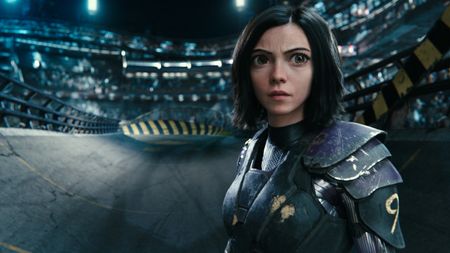 Rosa Salazar in Alita: Battle Angel