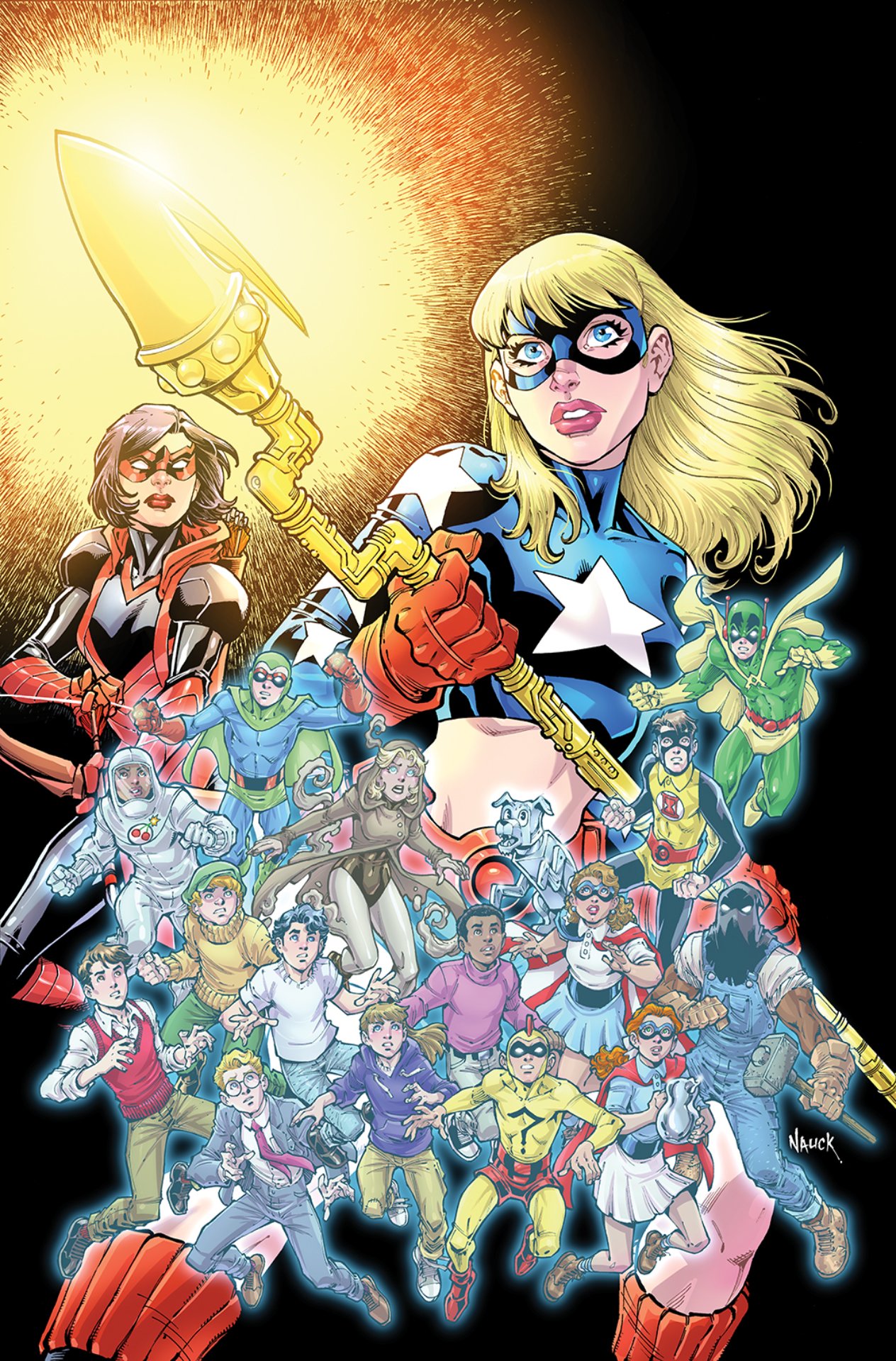 Stargirl: The Lost Children #1 cover by Todd Nauck