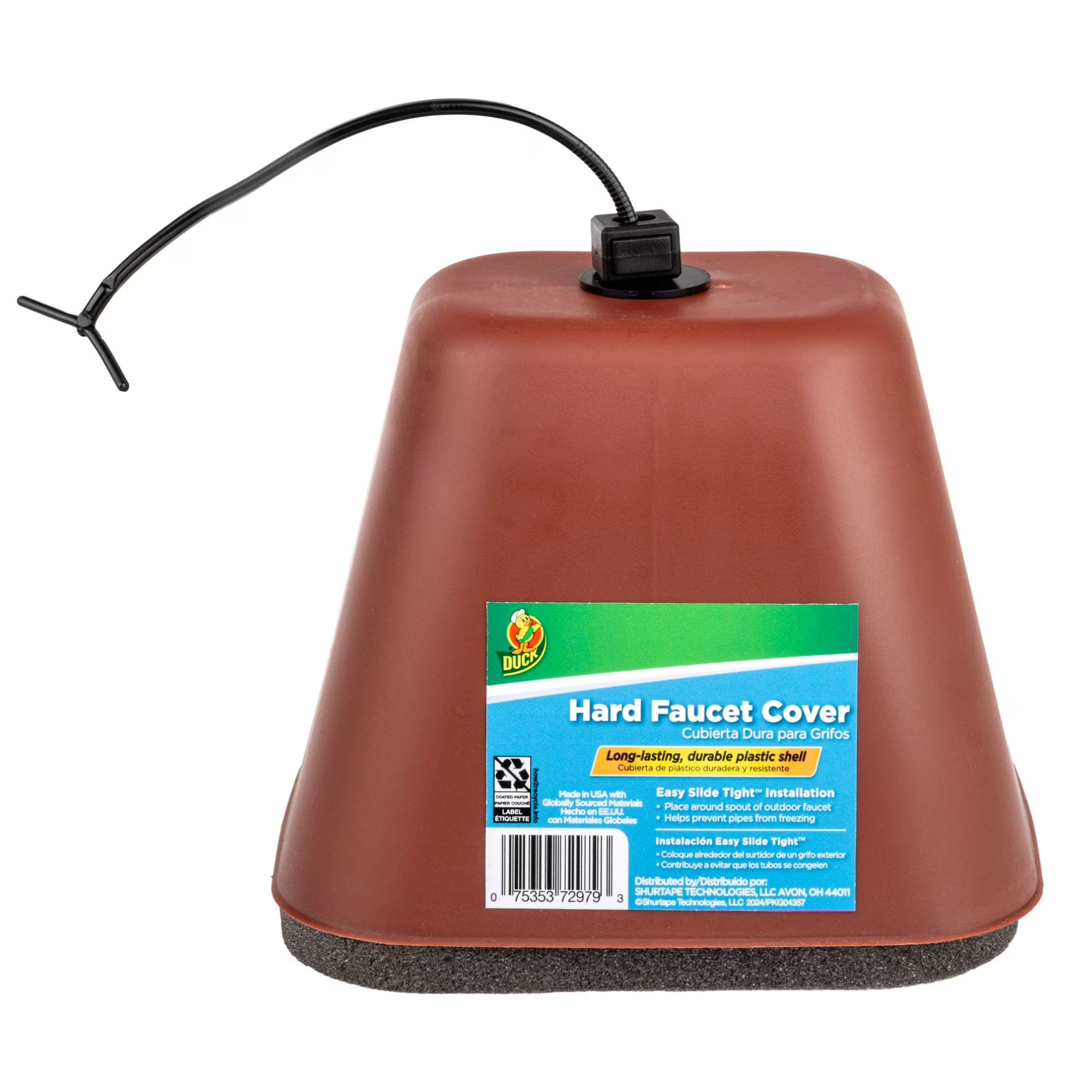 Duck hard faucet cover