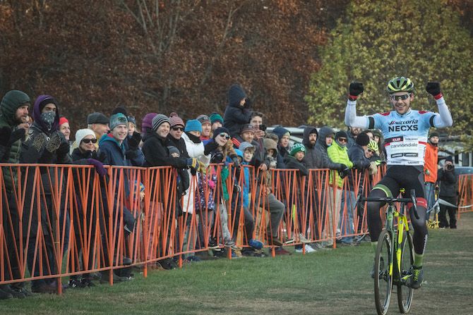 Curtis White wins for the second day in a row at the NohoCX