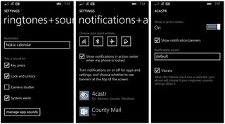 Windows Phone 8.1 Custom App Alerts