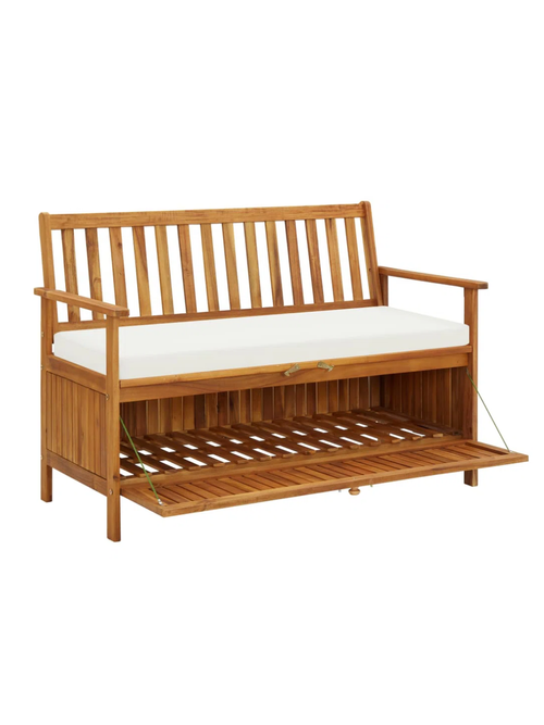 Outdoor Storage Bench Deck Box for Patio 