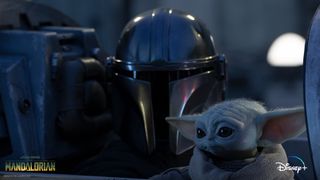 The Mandalorian and Grogu in the first image from The Mandalorian season 3