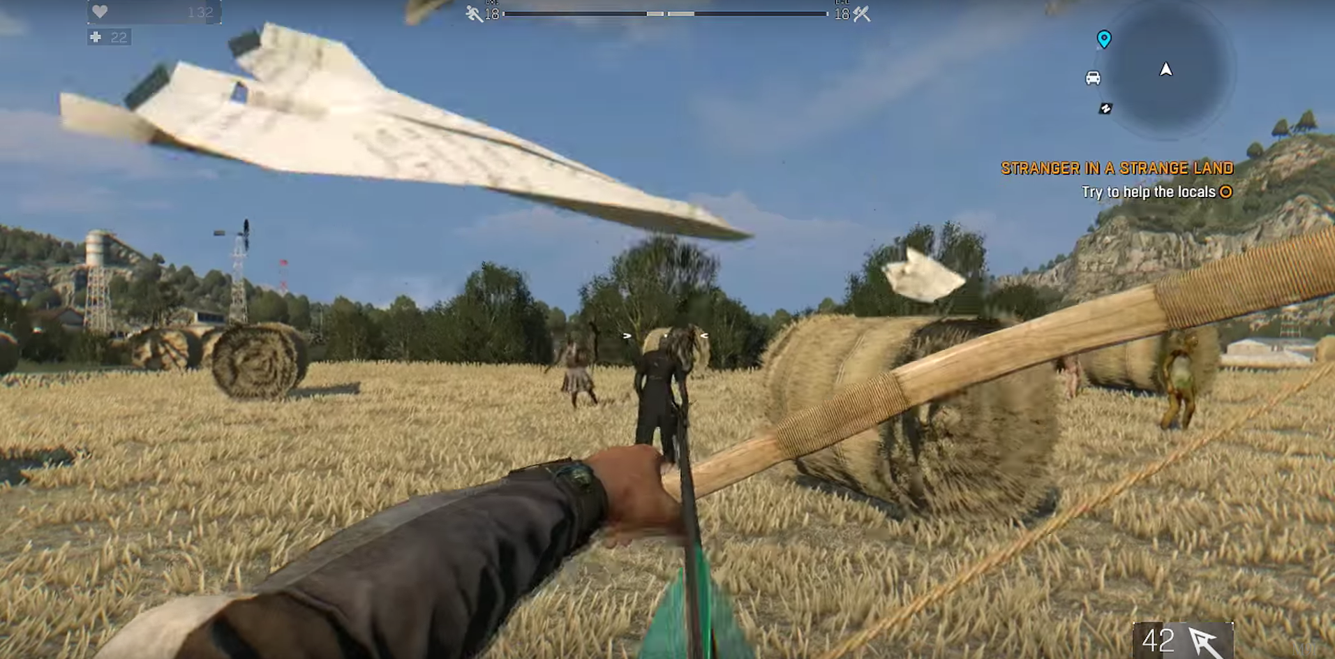 Paper Planes Anti Grav Grenades The Weird Ass Weapons Of Dying Light S The Following Gamesradar