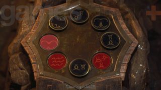 Resident Evil 4 stone dias code combination symbols