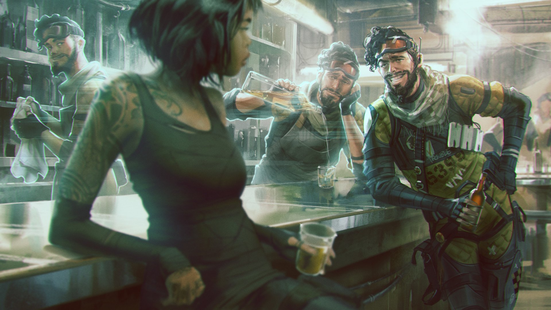 Мираж Apex Legends Art