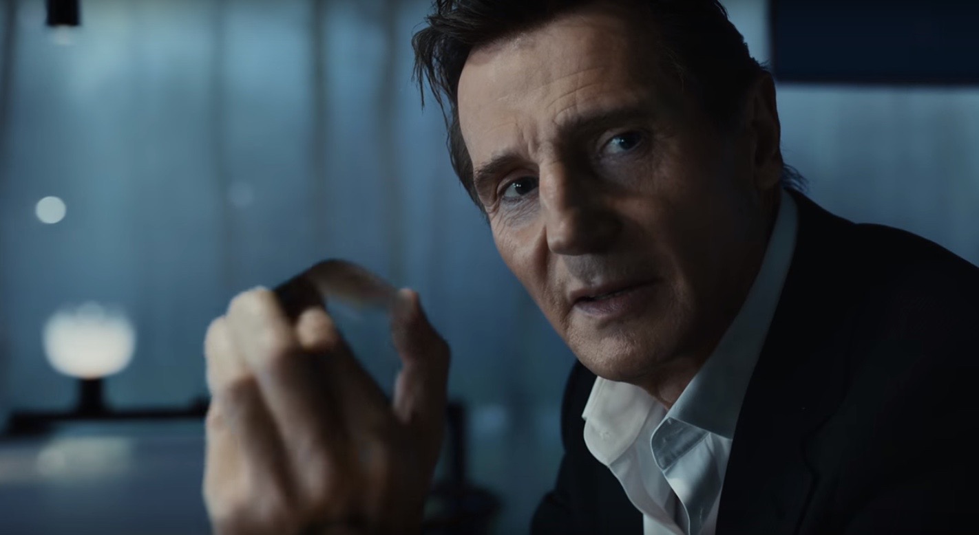 Liam Neeson in Time-Traveling LG Super Bowl Ad