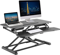 TechOrbits Standing Desk Converter - 32" Height Adjustable Stand Up Desk Rise | was $175.43 | now $129.45 at Amazon
